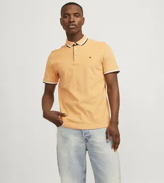 Logo Embroidered Short Sleeves Polo T-Shirt