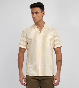 Striped Short Sleeves Shirt