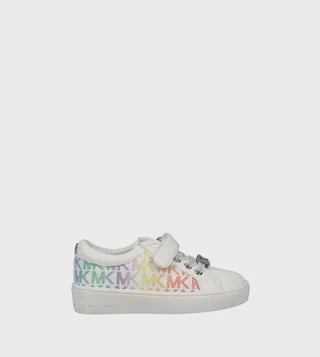 JEM Monogram Velcro Closure Sneakers