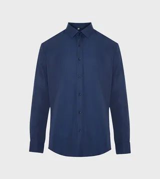 Solid Slim Fit Shirt