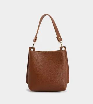Faux Leather Tote Bag