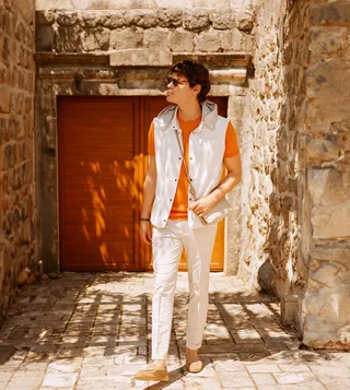 Solid Slim Fit Trousers
