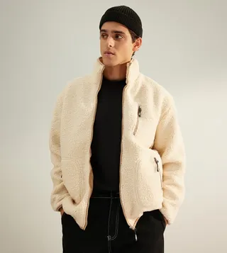 Limited Edition Regular Fit Winter Teddy Coat