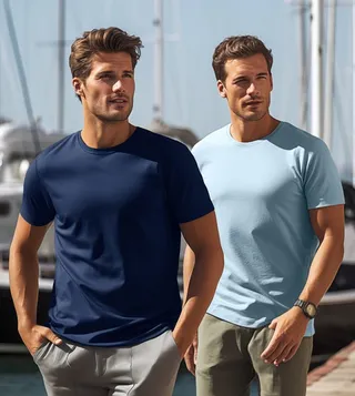 Pack of 2 Solid Short Sleeves T-Shirt