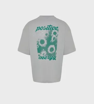 Printed Back Short Sleeves T-Shirt