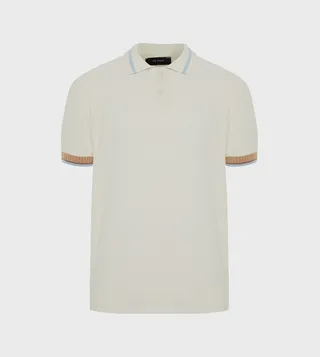 Knitted Short Sleeves Polo T-Shirt