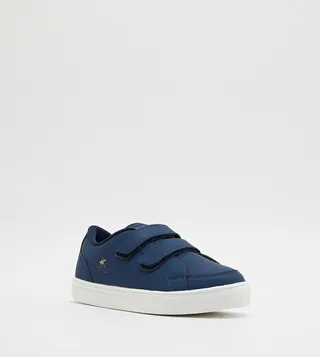 Logo Detail Velcro Closure Sneakers