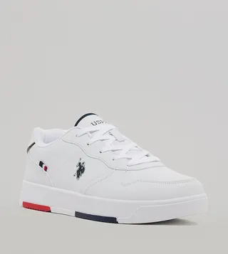 ANDREI Logo Detail Lace-Up Sneakers