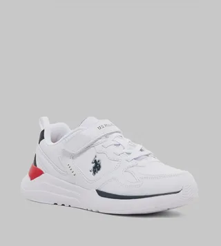 INTER Logo Detail Velcro Sneakers