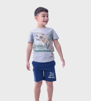 Graphic Printed 2 Piece Clothing Set