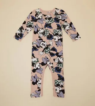 Printed Long Sleeves Bodysuit