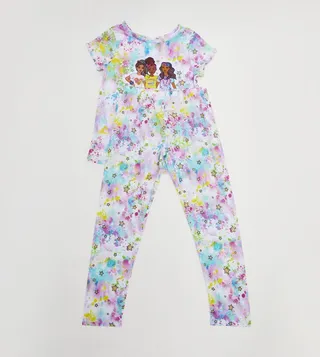 Pack of 3 Printed Short Sleeves Snug Fit Pajama Set