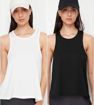 Pack of 2 Solid Active Tank Top