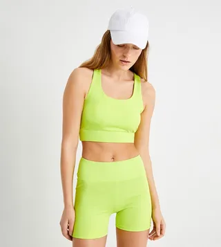 Solid Cupped Sports Bra