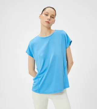 Solid Short Sleeves Active T-Shirt
