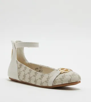 ZELLIE Metal Accent Ballerinas