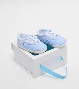 Keaton Layette Lace Up Booties