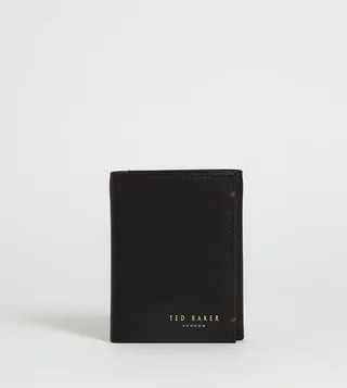 JOHHNN Tri-Fold Leather Wallet