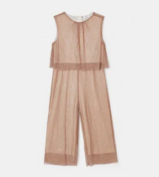 Metallic Tulle Jumpsuit