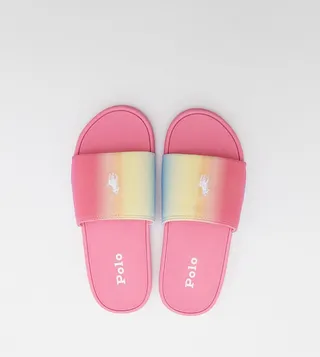 Cayson II Juniors Open Toe Slides