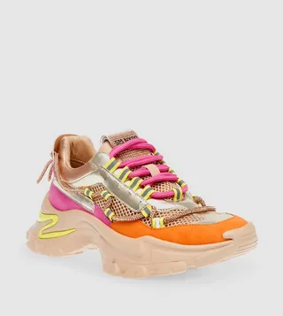 MIRACLES Embellished Lace Up Sneakers