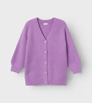 Knitted V-Neck Cardigan
