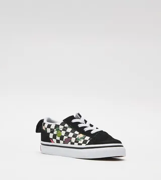 Printed Lace-Up Sneakers