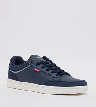 Logo Detail Lace-Up Sneakers