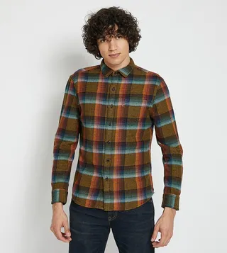 Plaid Long Sleeves Shirt