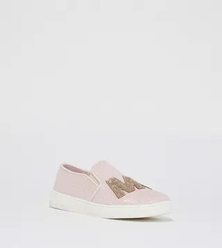 JEM RACHEL Embellished Slip-On Shoes