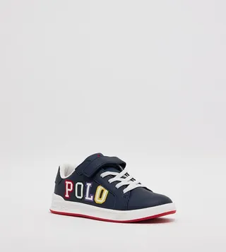 Heritage Court II Embroidered PS Children Low Top Sneakers