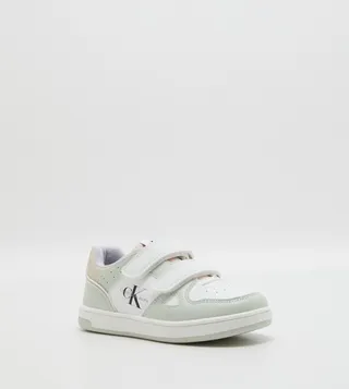 Logo Printed Velcro Sneakers