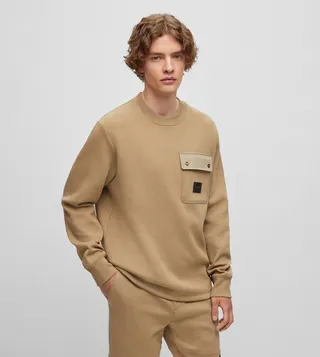 Crew Neck Long Sleeves Sweatshirt