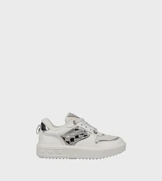 EMMET RUMI Monogram Lace Up Sneakers