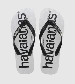 TOP LOGOMANIA Mini Me Flip Flops