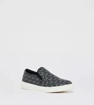 JEM DALEY Monogram Printed Slip-On Shoes