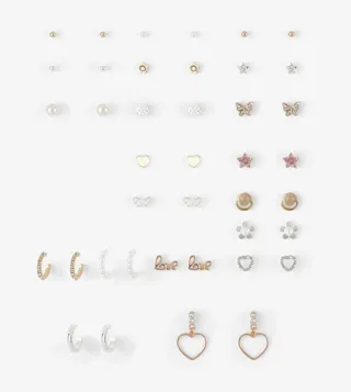 Pack of 20 Girls Studded Earrings