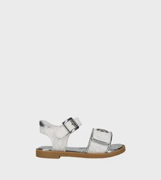 KIERAN Monogram Velcro Closure Sandals