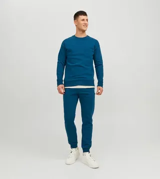 Solid Drawstring Waist Joggers
