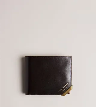 Metal Corner Bi-Fold Wallet