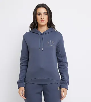 Embellished Long Sleeves Hoodie
