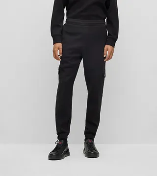 Elastic Waist Cargo Joggers