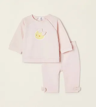 Printed Long Sleeves Pajama Set