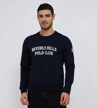 POP-OVER Logo Embroidered Sweatshirt