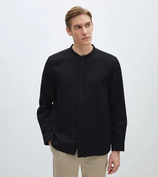 Dobby Weave Slim Fit Shirt