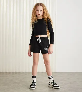 Printed Sleeveless Top and Shorts Set