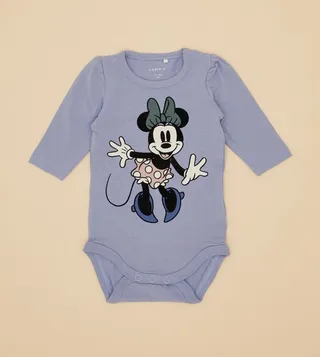 Minnie Mouse Printed Bodysuit