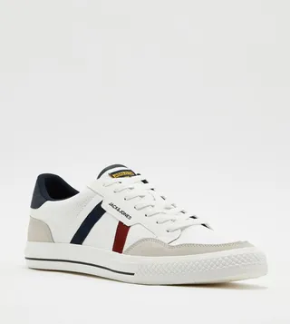 Logo Detail Low Top Sneakers