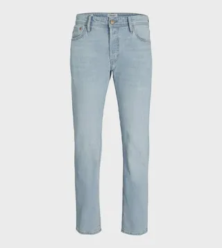 Faded Tapered Fit Jeans
