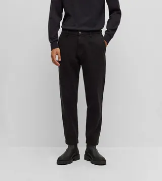 Tapered Fit Mid-Rise Chinos